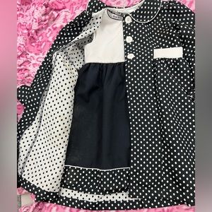 Blue Beri Boulevard 6X two piece dress set.